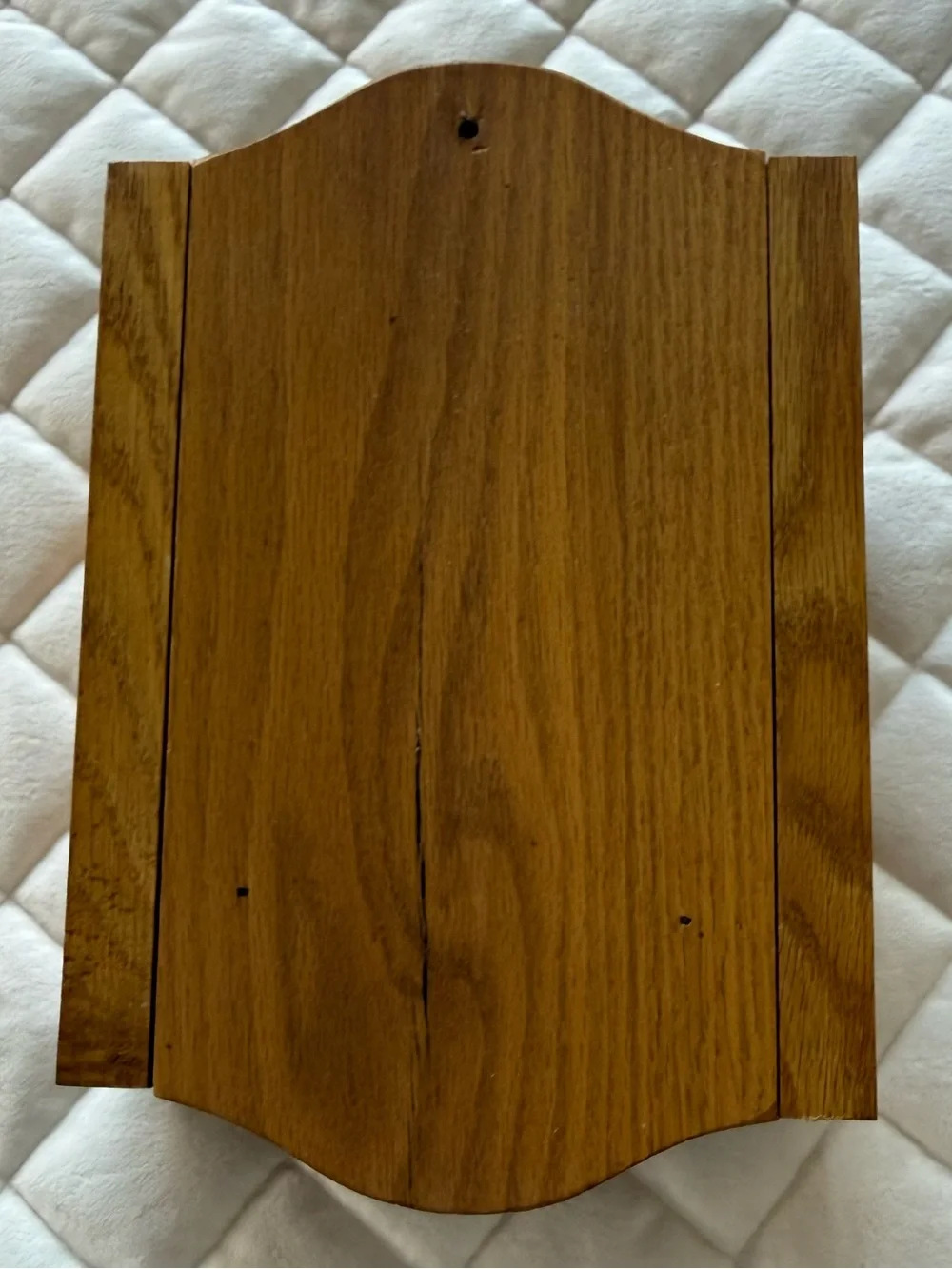 Vintage Wooden Wall Mail Organizer Letter Rack Key Holder Entryway Sorter